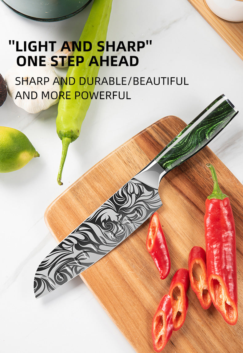 Chef Knife Japanese Style Single Sided Magnetic Knife Block
