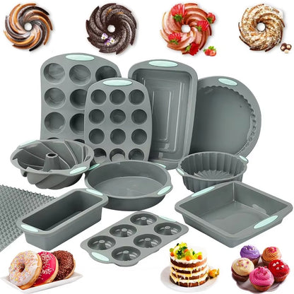 35-piece baking tool set Silicone cake mold set Baking muffin cups Cream cake