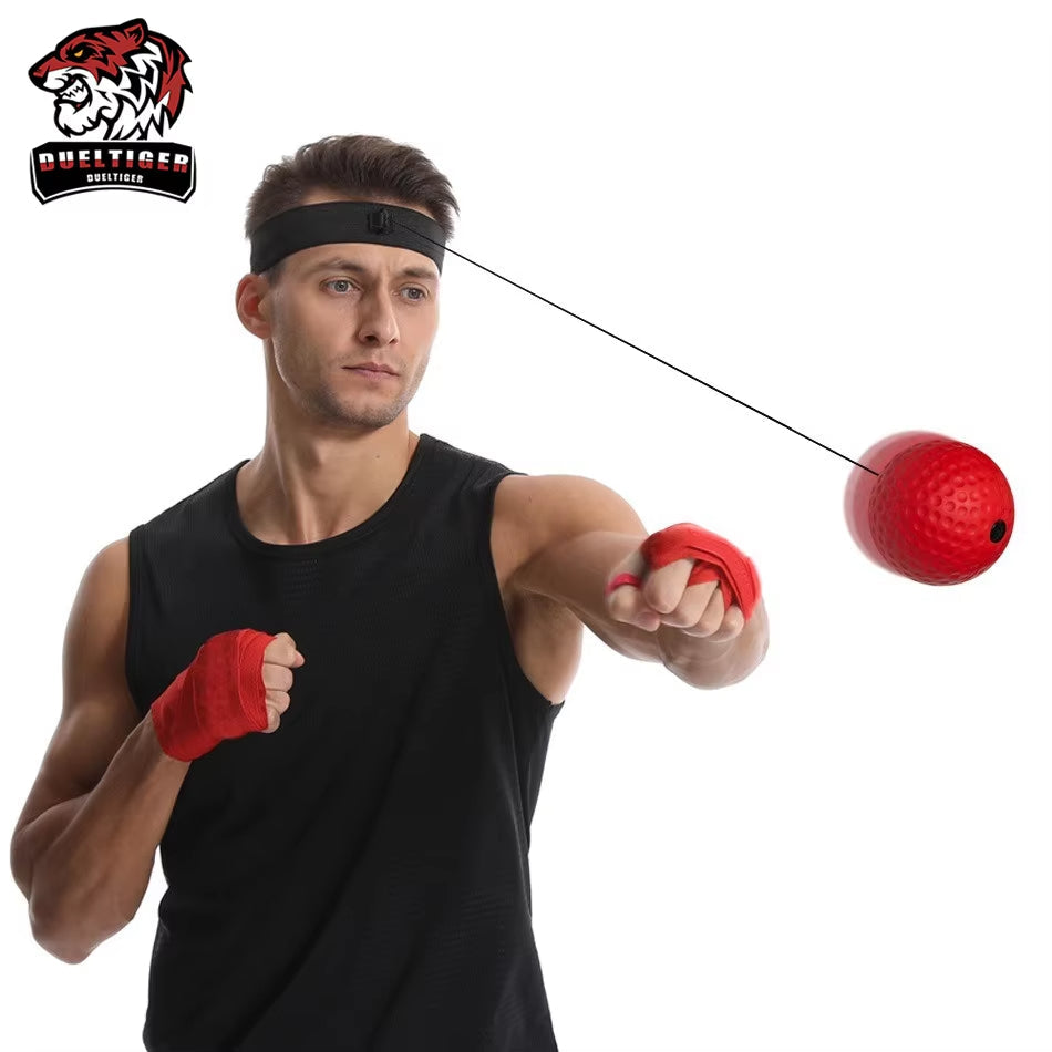 Head-mounted boxing reaction ball, fitness and entertainment🔥✨