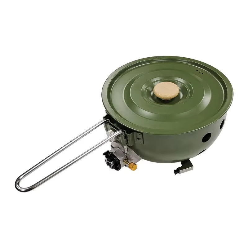 Multifunctional outdoor integrated pot outdoor camping picnic pot gas pot