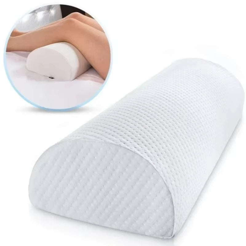 Half Moon Memory Foam sleeping Pillows Back waist leg pain alleviate support cushion women legs Orthopedic health care pillow