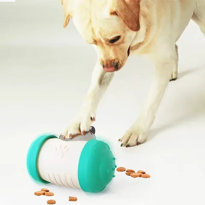 New Pet Dog Toys for Small Dogs Tumbler Slow Food Truck Leaking Food Ball Uncharged Swinging Bear Interactive Toy