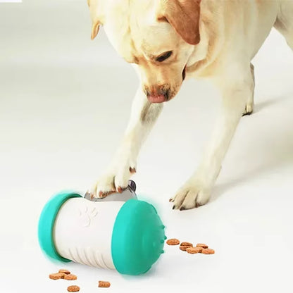 New Pet Dog Toys for Small Dogs Tumbler Slow Food Truck Leaking Food Ball Uncharged Swinging Bear Interactive Toy