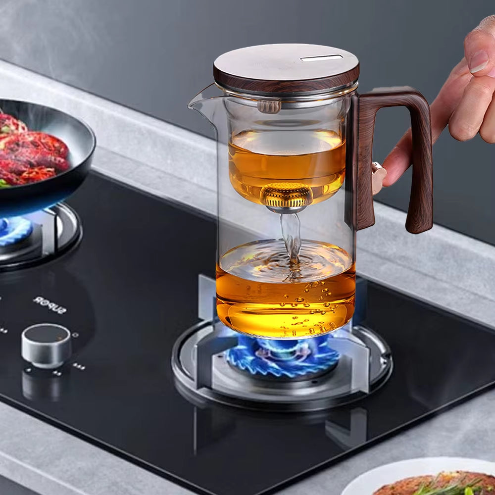 Glass tea strainer with separate liner 520ML/720ML