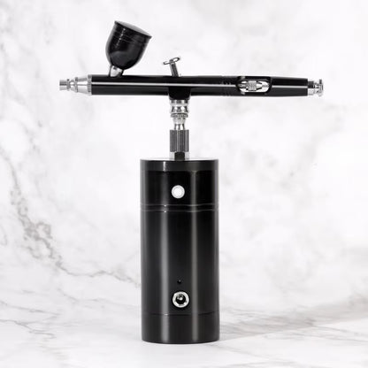 Rechargeable USB Airbrush Kit Airbrush Compressor Spray Pump Dual Action Handheld Airbrush Gun for FX Makeup Tattoo Painting