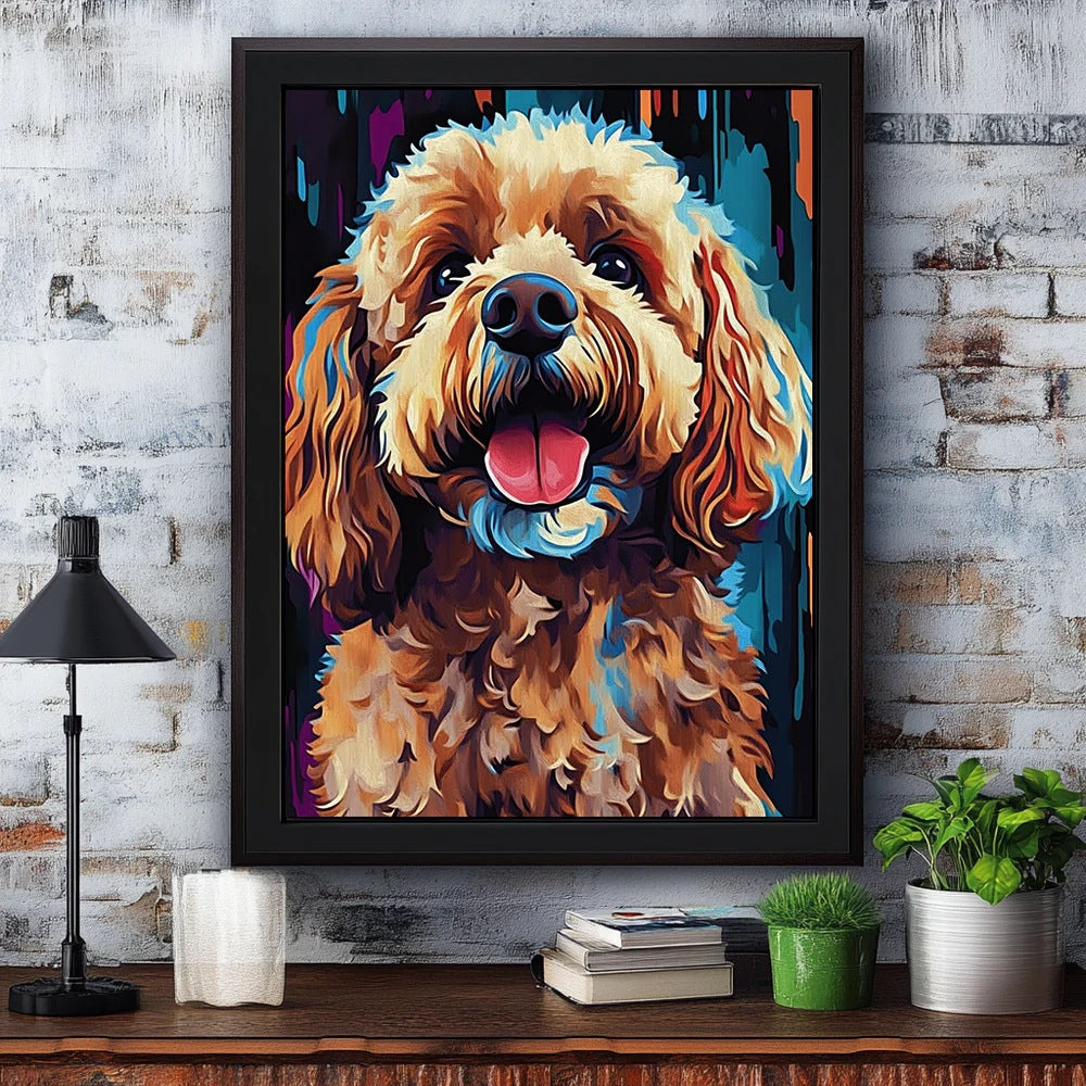 🐾 Custom Pet Portrait | Pop Art Style Wall Decor 🎨