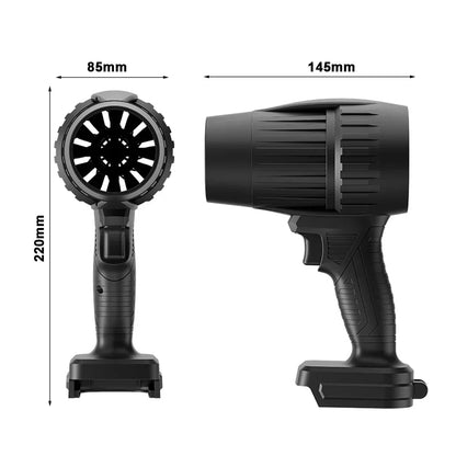 Brushless turbojet fan electric powerful blower