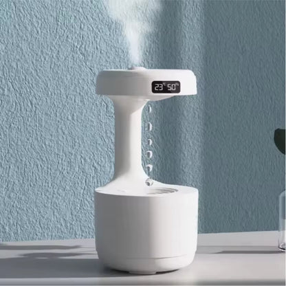 New product super visual creative technology reflux anti-gravity water drop humidifier