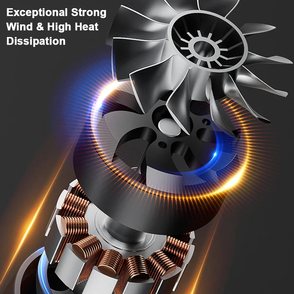 Brushless turbojet fan electric powerful blower