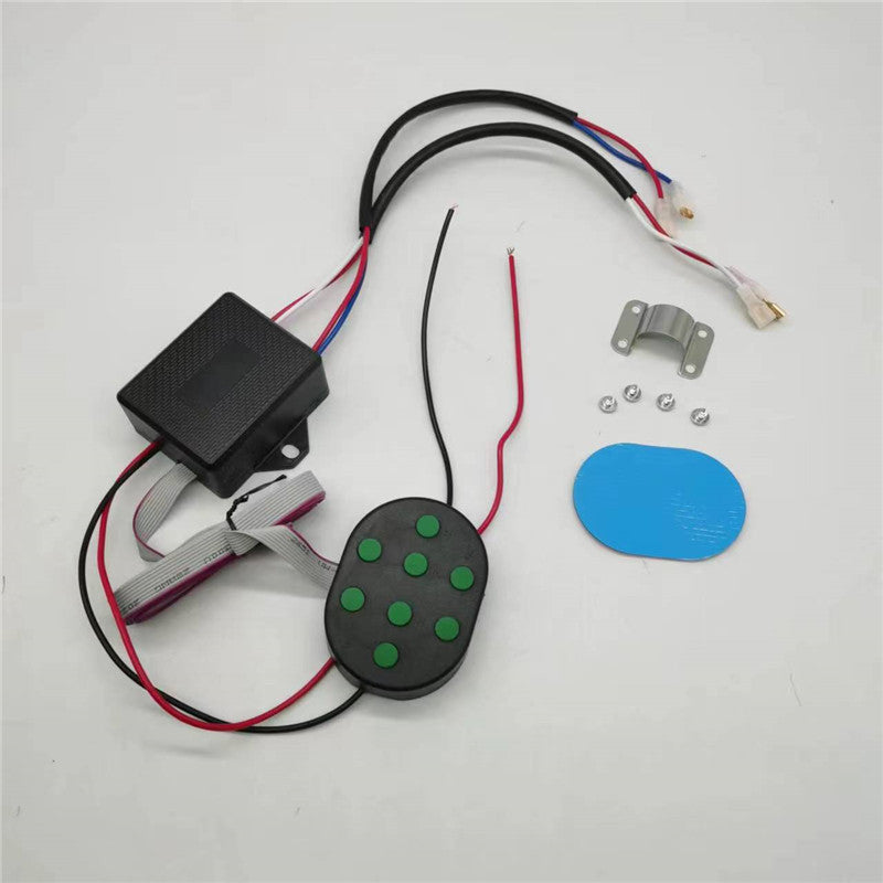 Car Horn Controller Electric Horn Controller 12V-24V Horn Sound Control Unit, Control Switch for Truck, Emergency Vehicles