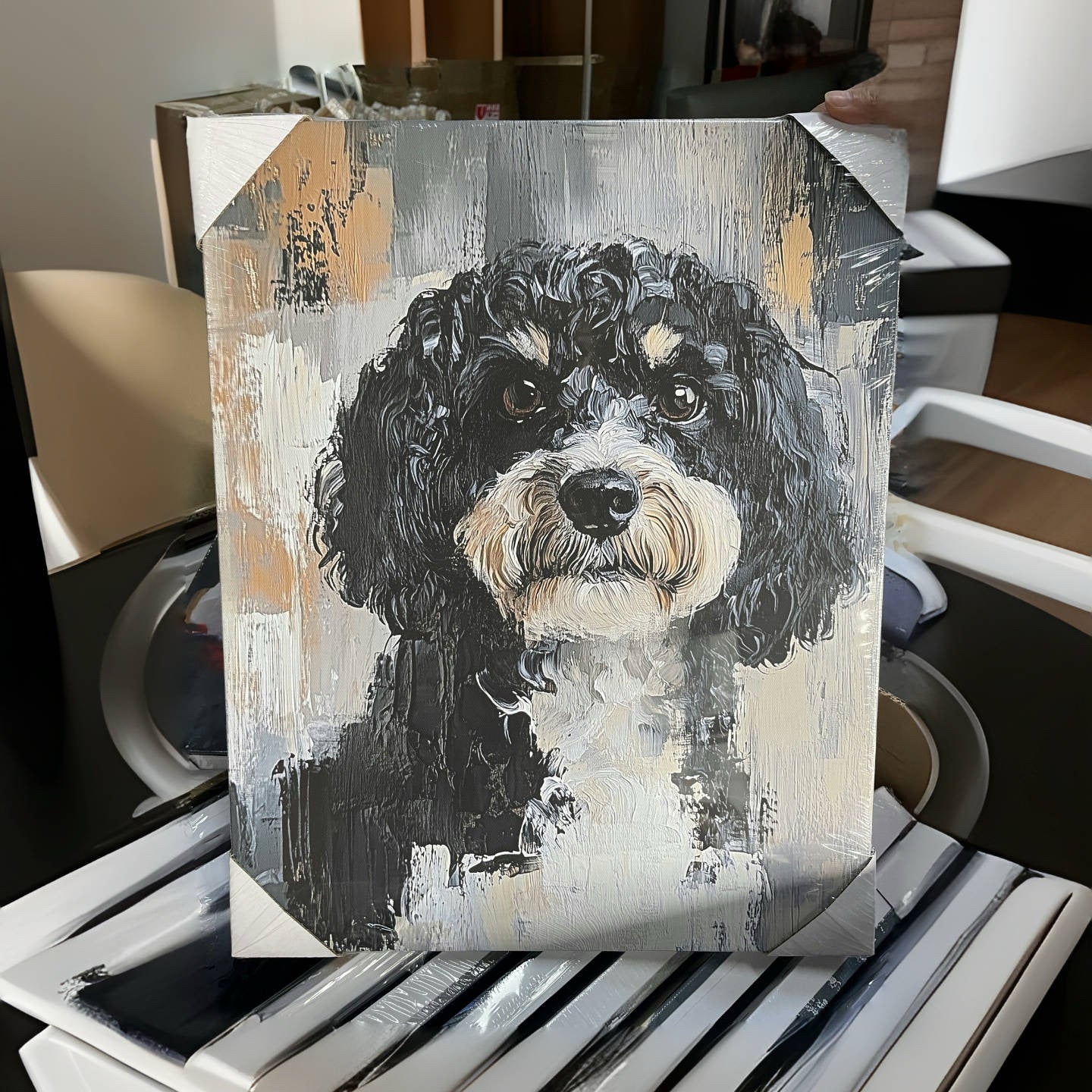 🐾 Custom Pet Portrait | Pop Art Style Wall Decor 🎨