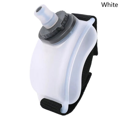 7oz Mini Running Wrist Water Bottle Kettle Holder Wrist Storage Hydration Pack Soft Flask For Marathon Riding Fitness Climbing