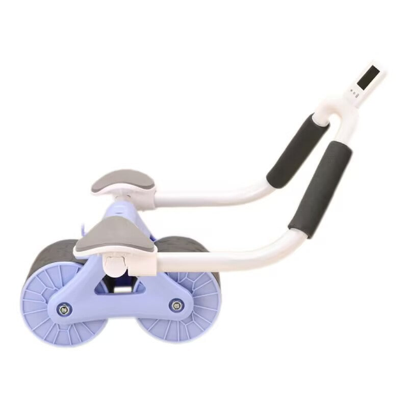 Automatic Rebound Ab Wheel with Elbow Support – Ideal for Home and Outdoor Workouts!