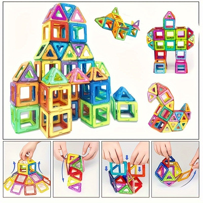 126PCMagnetic Building Blocks DIY Magnet Toys