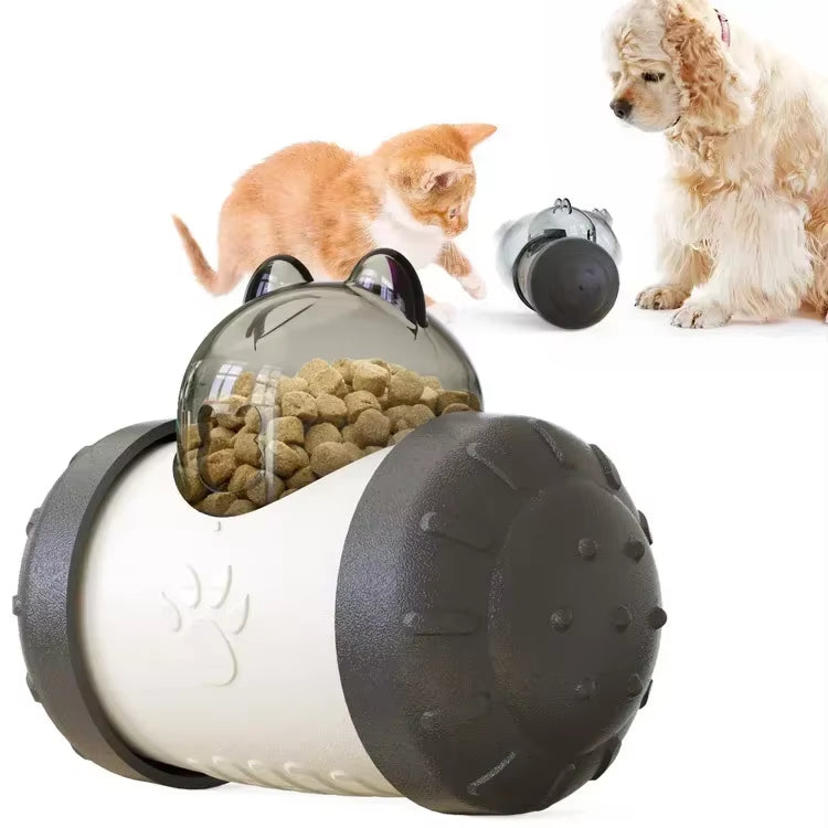 New Pet Dog Toys for Small Dogs Tumbler Slow Food Truck Leaking Food Ball Uncharged Swinging Bear Interactive Toy