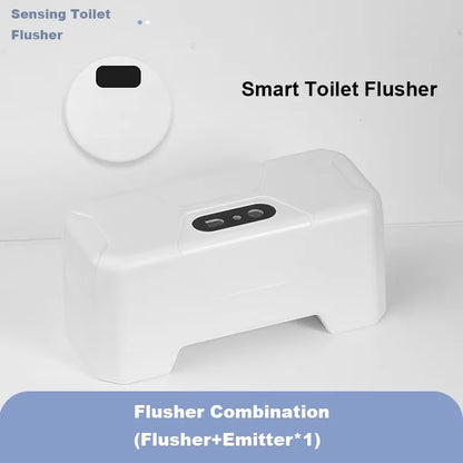 Automatic toilet flush button sensor kit smart