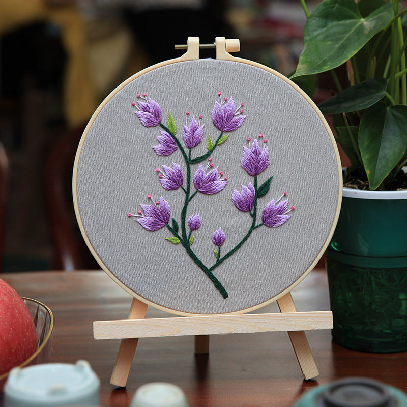 Floral Bouquet DIY Embroidery Kit