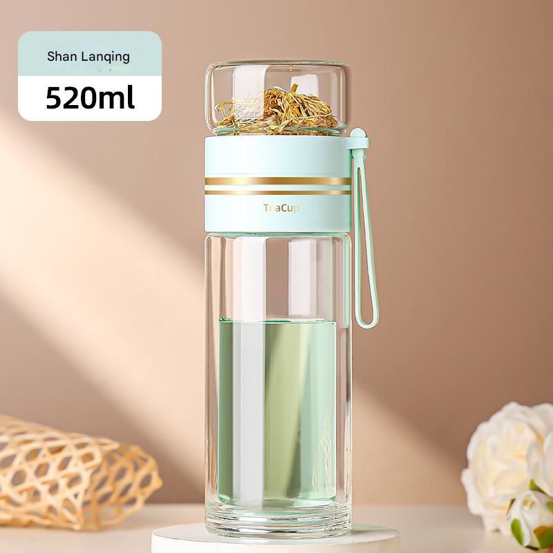 Tea and water separation cup