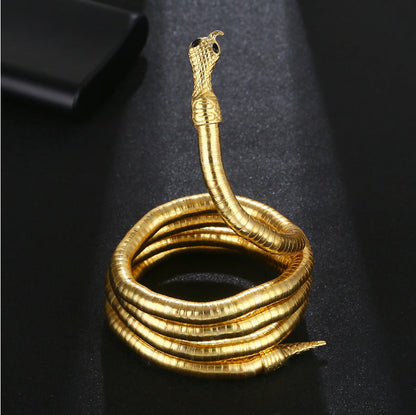 Snake-Shaped Necklace - Stylish European Design, Unisex, Limited-Time Offer, Grab It Now!