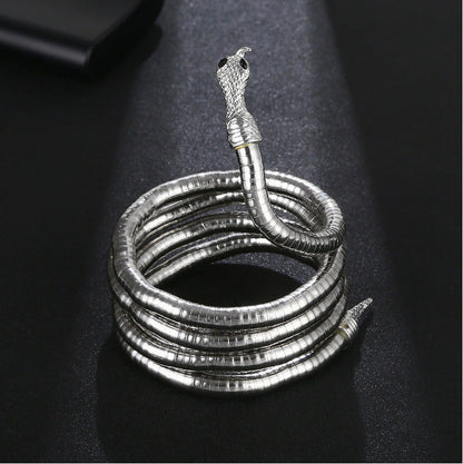 Snake-Shaped Necklace - Stylish European Design, Unisex, Limited-Time Offer, Grab It Now!