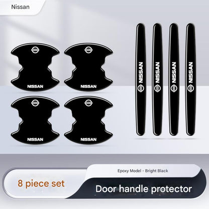 Car door protection anti-scratch strip