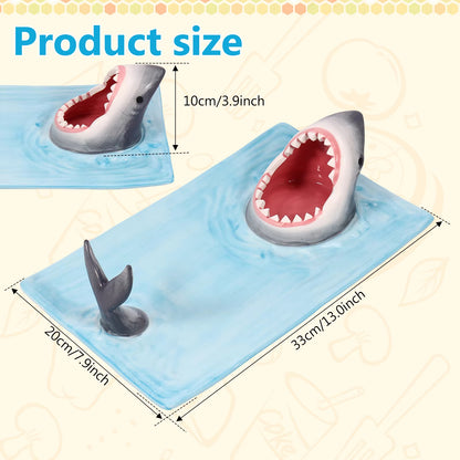 FUNGYAND Shark Food Ceramic Platter🦈🌊