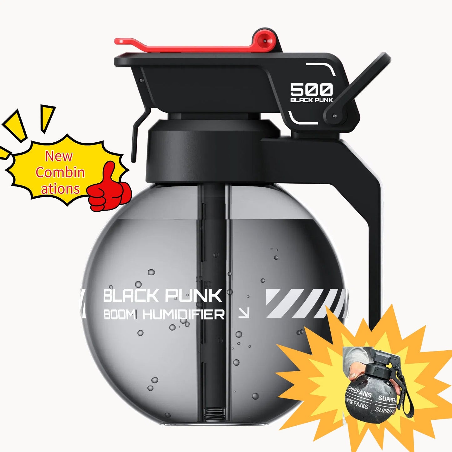 💥 Grenade Spray Humidifier - Creating a Comfortable Humidified Environment