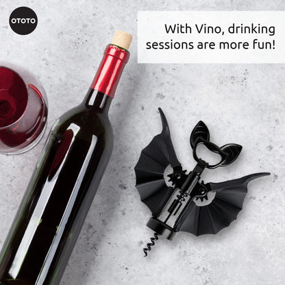 OTOTO Bottle Opener - Parrot Wing Corkscrews for Gifts, Bottles Manual, Cool Gadgets with Wings, Bar accessories, Corkscrew